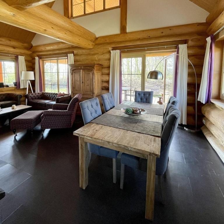 Unieke Houten Villa Met Sauna In Twente - 5P Den Ham Екстер'єр фото