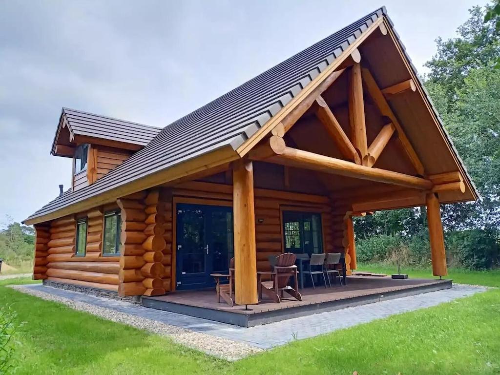 Unieke Houten Villa Met Sauna In Twente - 5P Den Ham Екстер'єр фото