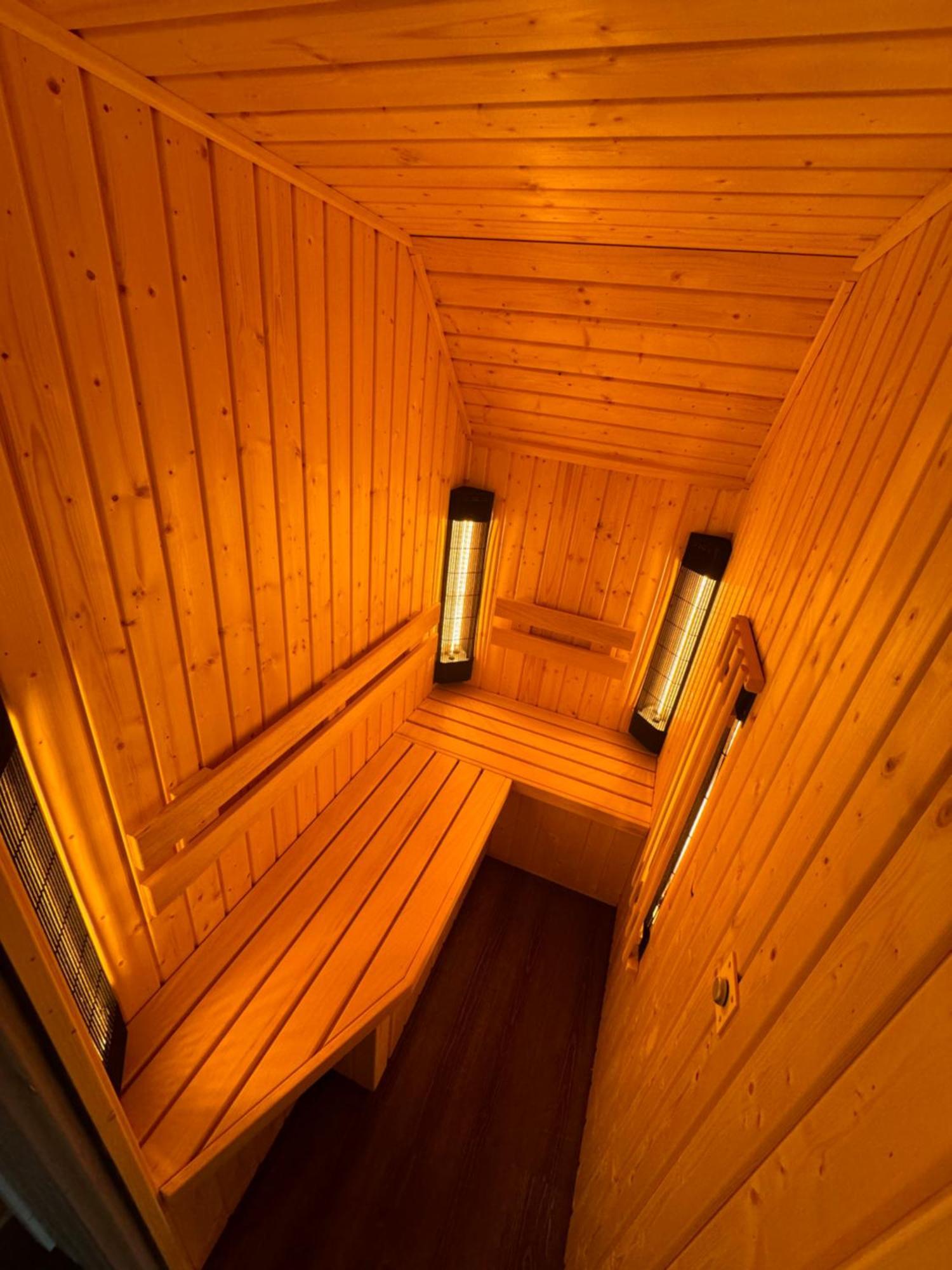 Unieke Houten Villa Met Sauna In Twente - 5P Den Ham Екстер'єр фото